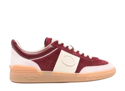 Valentino Garavani Women's Multicolor Suede Upvillage Sneakers "Multicoloured"