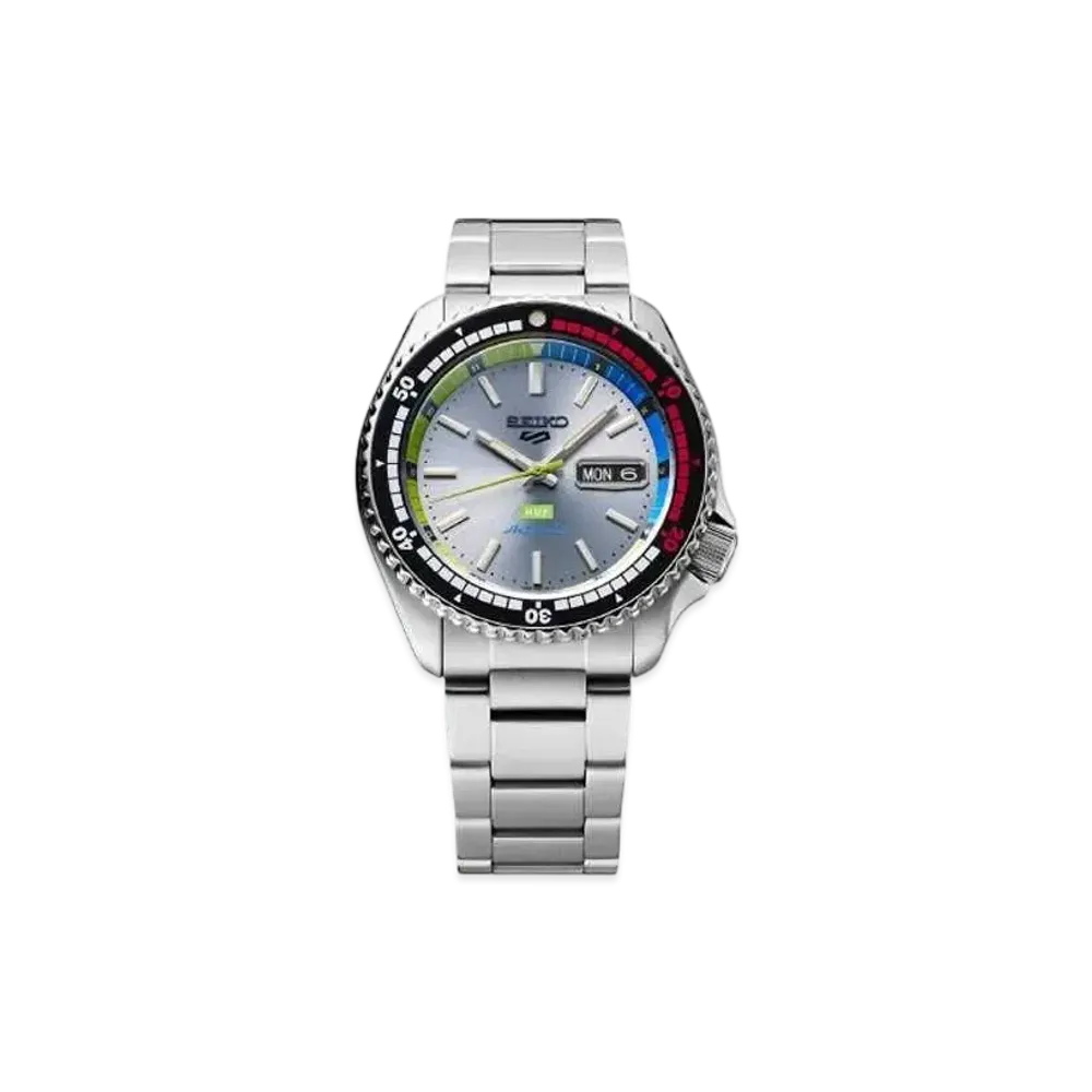 HUF x Seiko 5 Sports HUF Limited Edition "Silver"