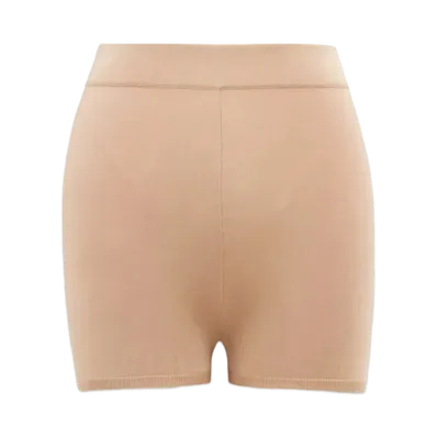 Saint Laurent Women's Knitted Shorts "Beige"