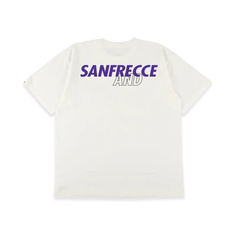 WIND AND SEA x J.LEAGUE SANFRECCE S/S Tee "White"