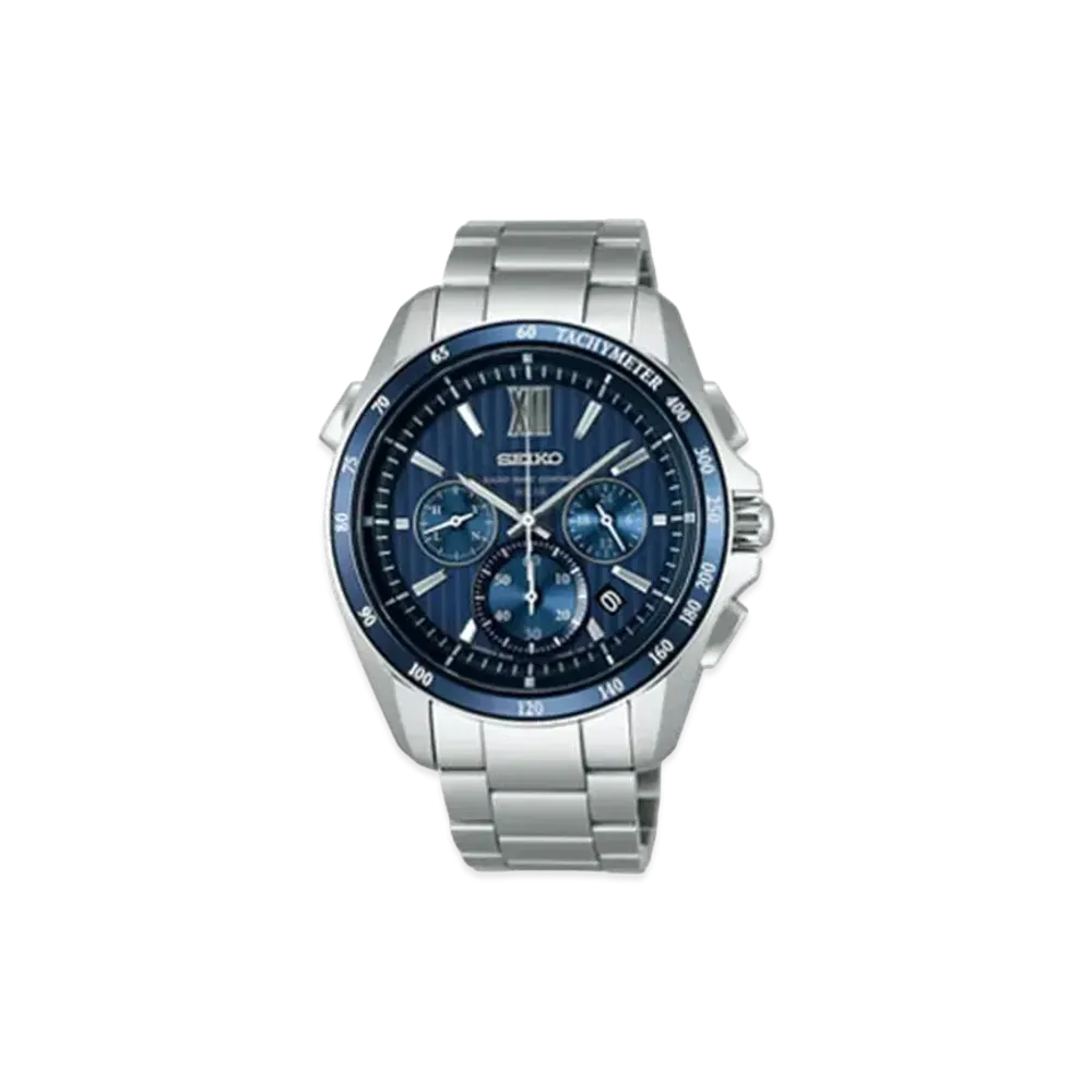 SEIKO Brightz Solar Radio Chronograph "Blue" SAGA151