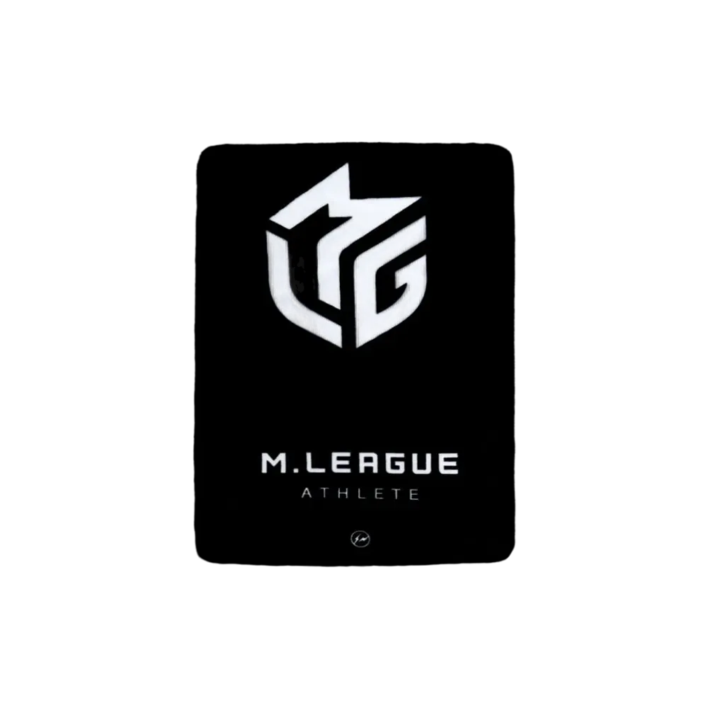 FRAGMENT x M.LEAGUE Blanket "Black"