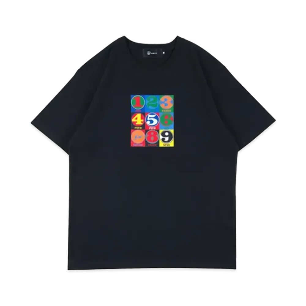 MEDICOM TOY x Robert Indiana x FRAGMENT NUMBER Beartee "Black"