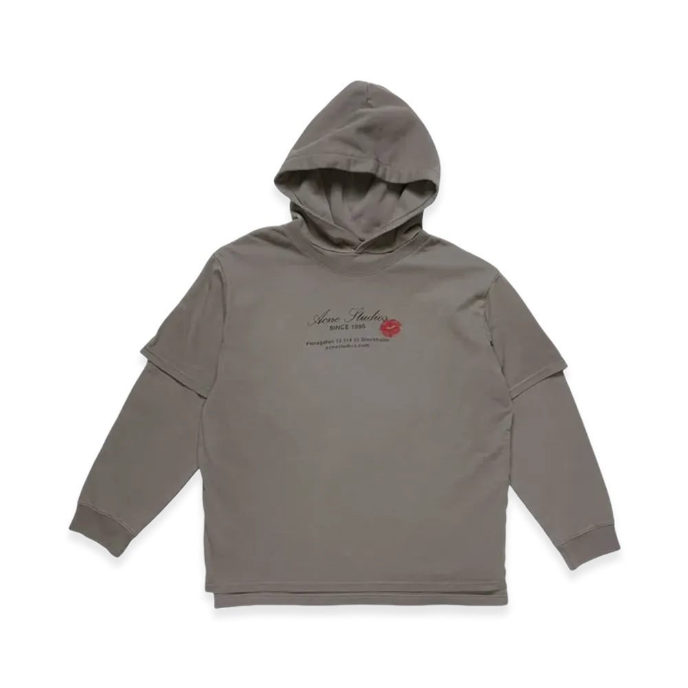 Acne Studios Double Layered Hoodie "Grey"