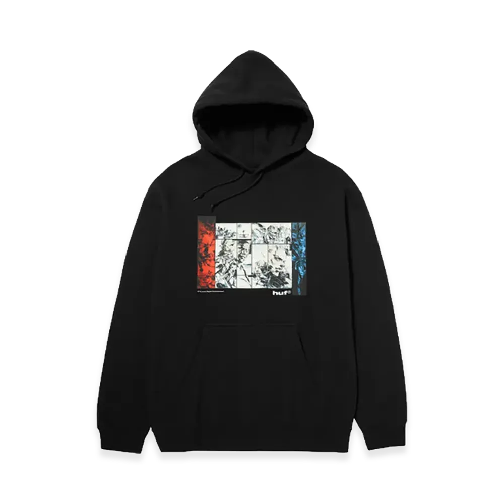 HUF x METAL GEAR SOLID Liberty Hoodie "Black"