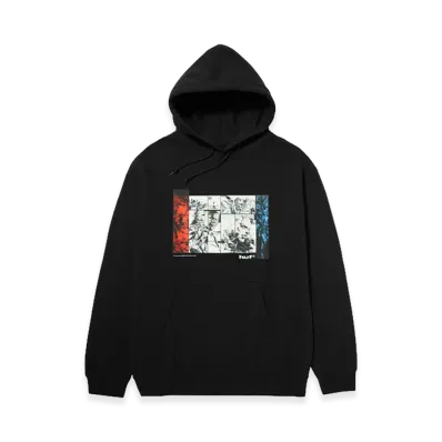 HUF x METAL GEAR SOLID Liberty Hoodie "Black"