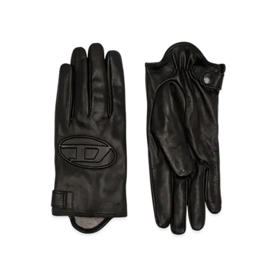 Diesel G-Reies Leather Gloves "Black"