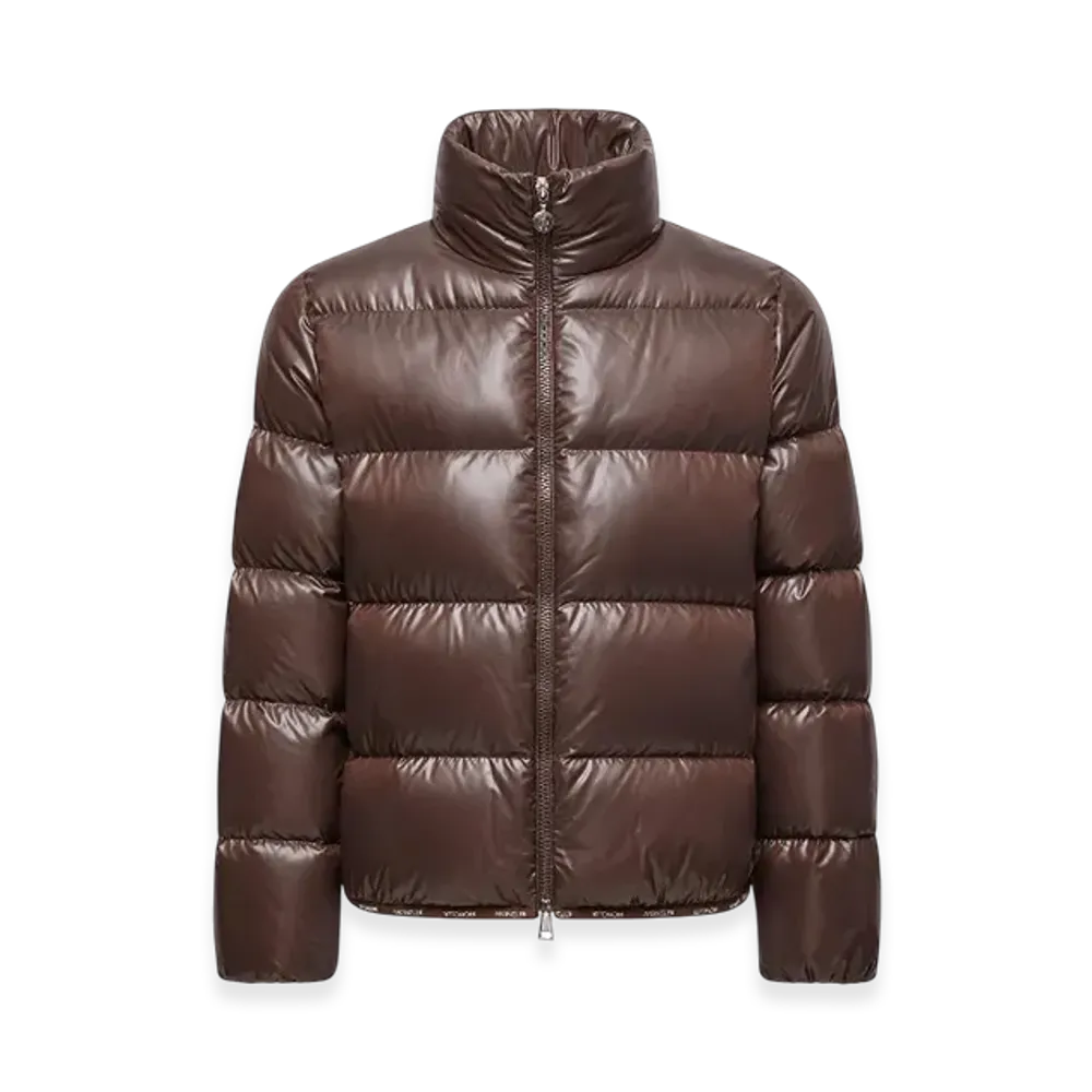 MONCLER Abbadia Short Down Jacket "Brown"
