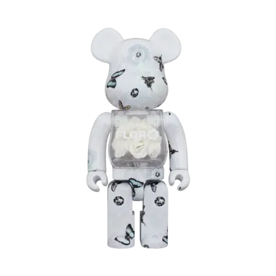 Bearbrick FLOR@ #2 White 400%