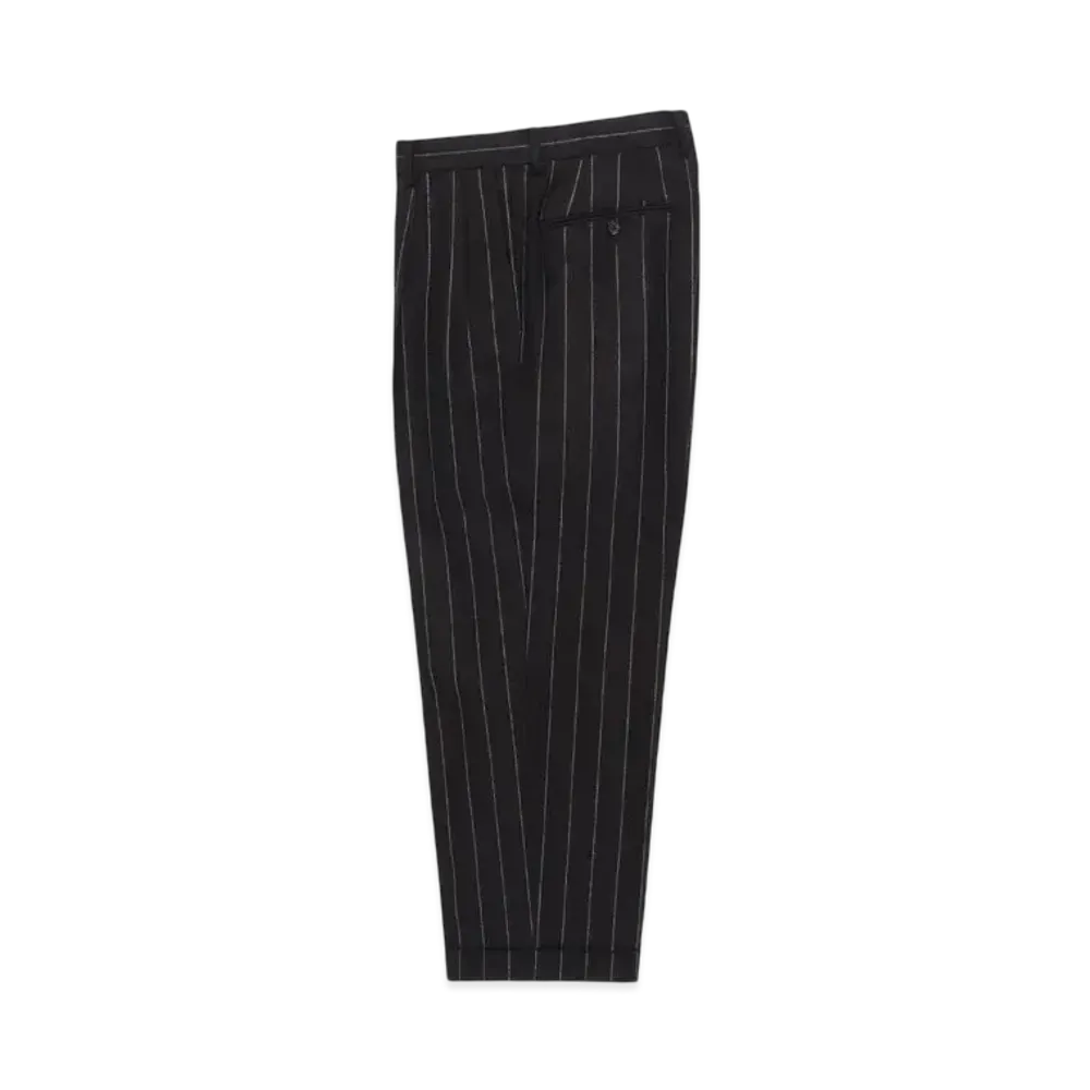 WACKO MARIA x DORMEUIL Double Pleated Trousers "Black"
