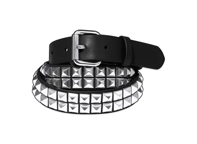 Supreme Studded Leather Belt "Black"