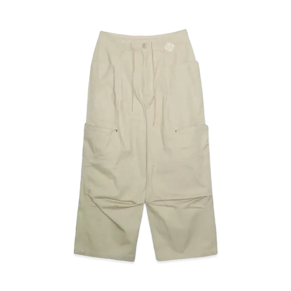Younger Song double pocket wide chino pants "Beige"