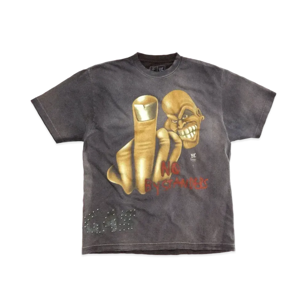 Travis Scott Cactus Jack x WWE No Bystanders Tee
("Stone Cold" Steve Austin) "Grey"