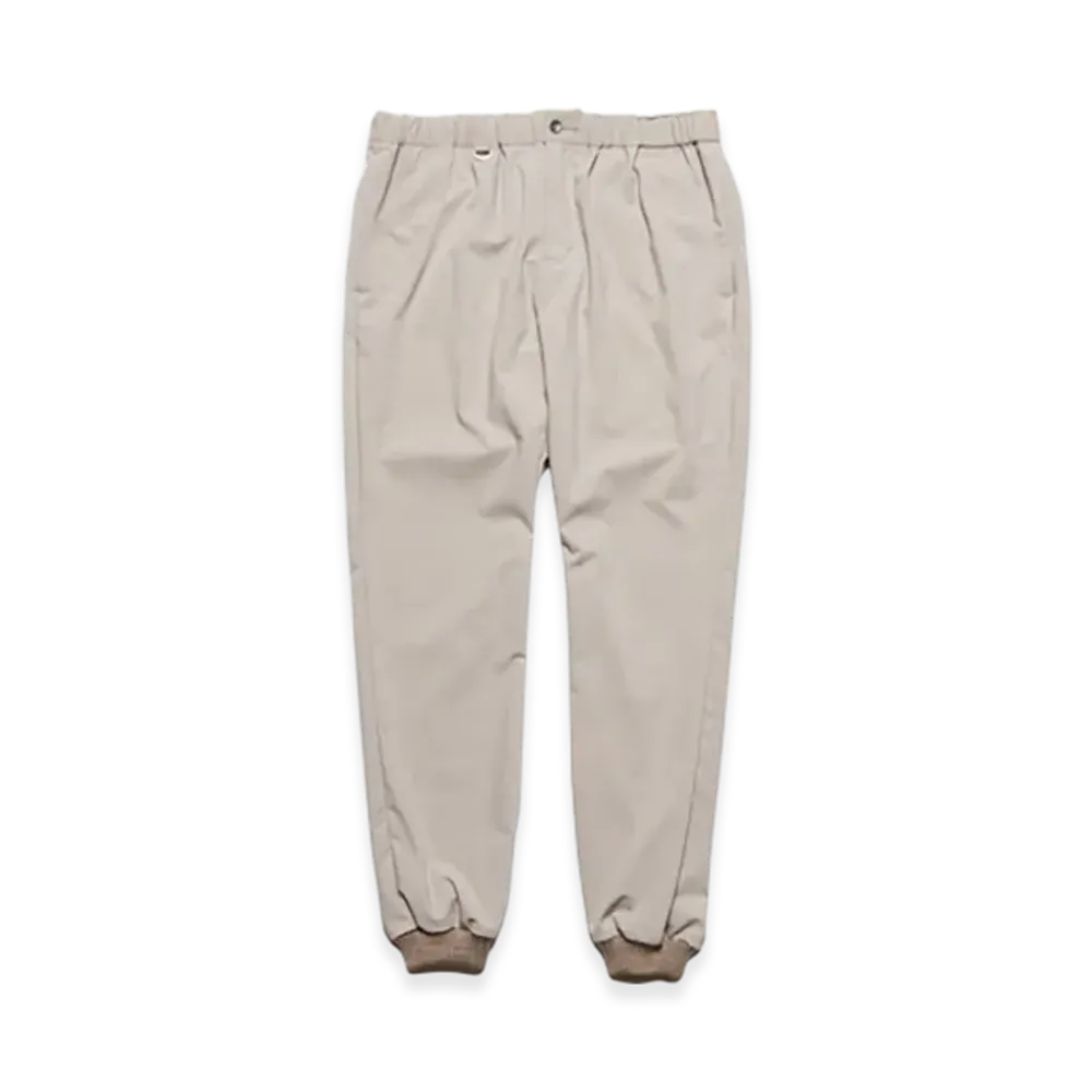 SOPHNET. 2Way Stretch Slim-Fit Ribbed Pants "Greige"