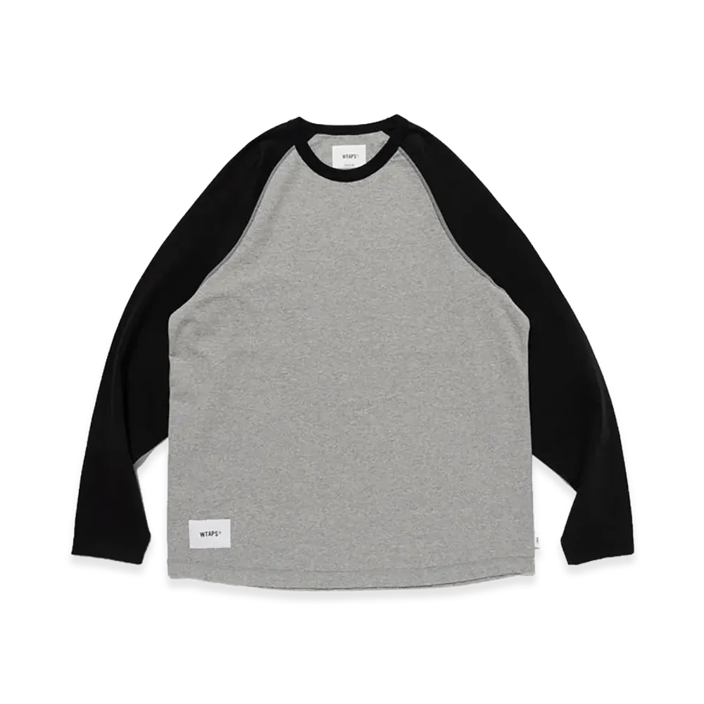 WTAPS Ian / LS / Cotton "Blackxgray"