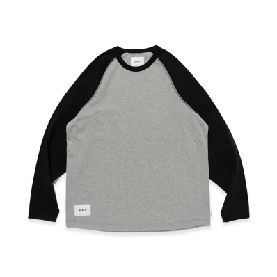 WTAPS Ian / LS / Cotton "Blackxgray"