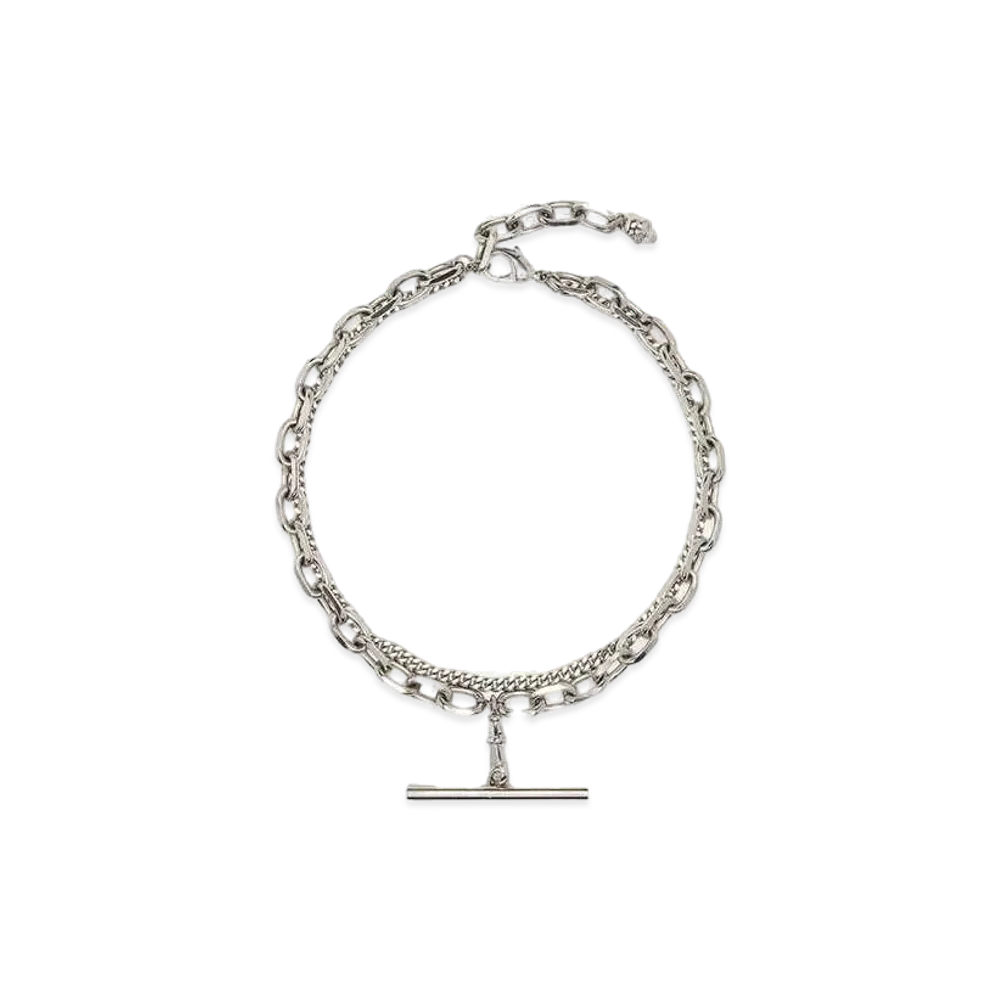 Alexander McQUEEN Sling Necklace "Palladium"