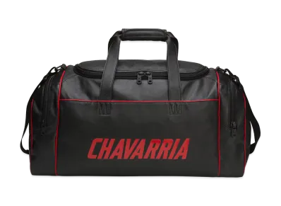 adidas x Willy Chavarria Premium Leather Gym Bag "Black"