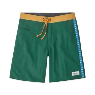 Patagonia Men's Wavefarer Boardshorts Lights 19 Inch "Green"