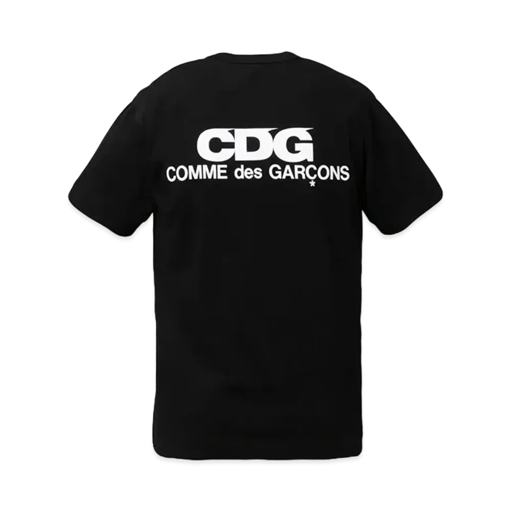 CDG Backprint Logo T-Shirt "Black"
