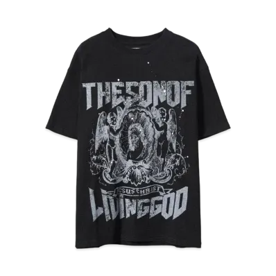 SOMEIT S.O.G VINTAGE TEE "BLACK"