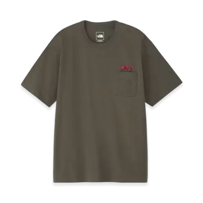 The North Face Short Sleeve Flash Dried Flower Logo Tee "New Taupe"