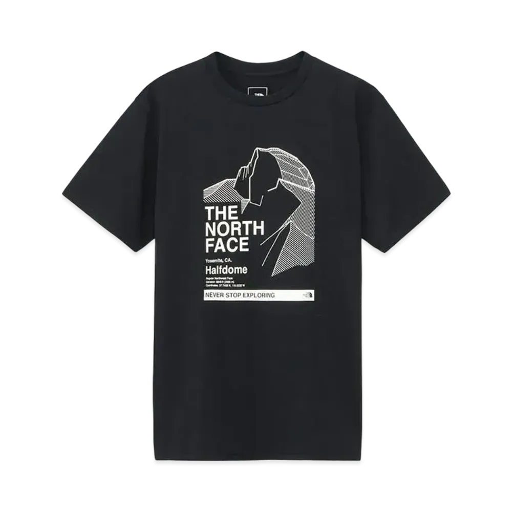 The North Face Short Sleeve Half Dome Graphic Tee (Men's) "Black"