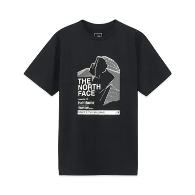 The North Face Short Sleeve Half Dome Graphic Tee (Men's) "Black"
