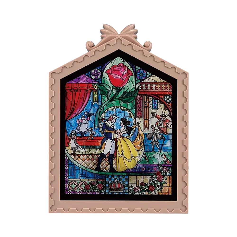 BANDAI "Ichiban Kuji" -<Disney Princess> Enchanted Glow- Last One Prize Stained Glass Style Light
