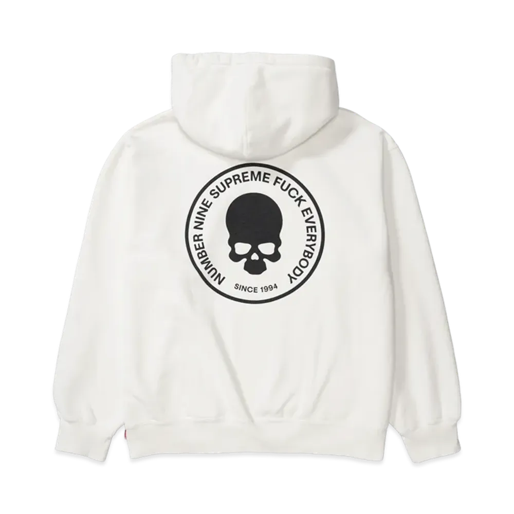 Supreme x Number (N)ine Hooded Sweatshirt "White"