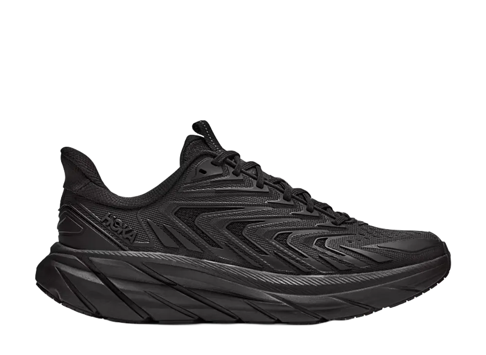 Hoka Clifton UTL "Black/Black"