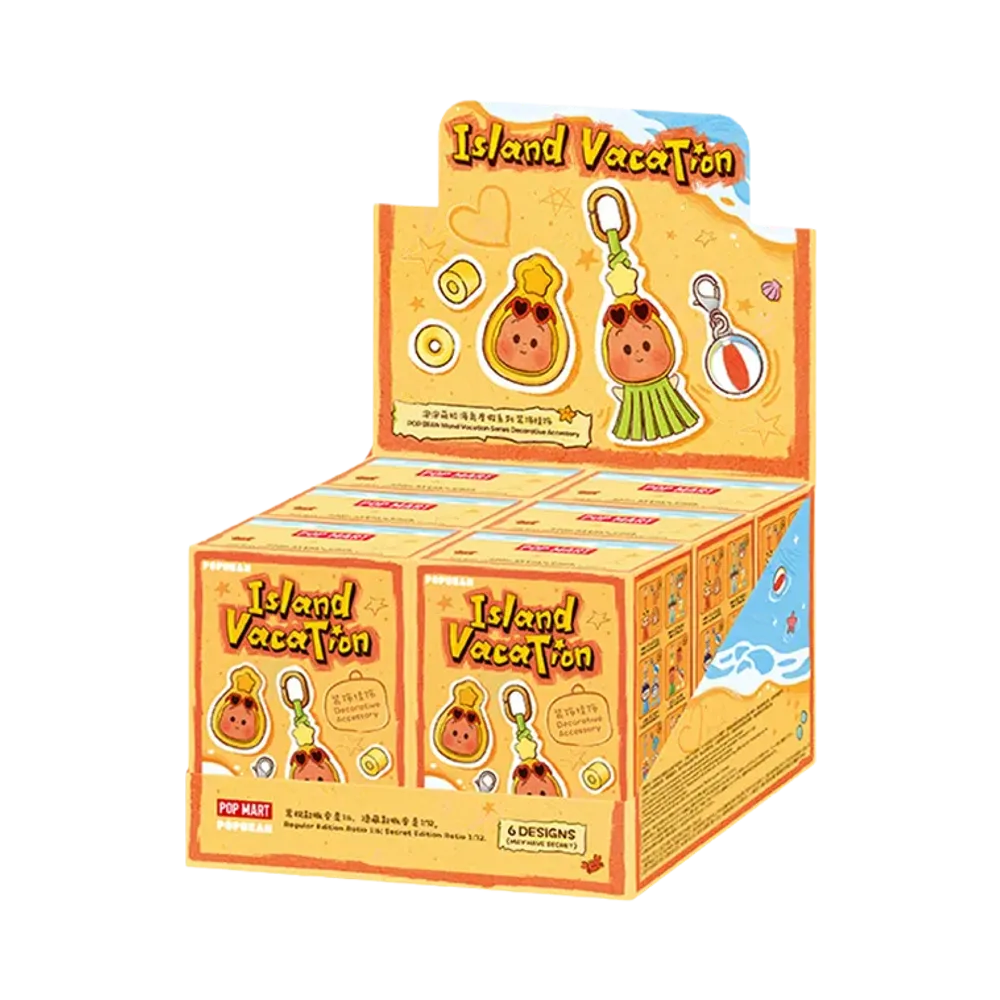 POP MART POP BEAN Island Vacation Series Decorative Accessory [Assortment Box]