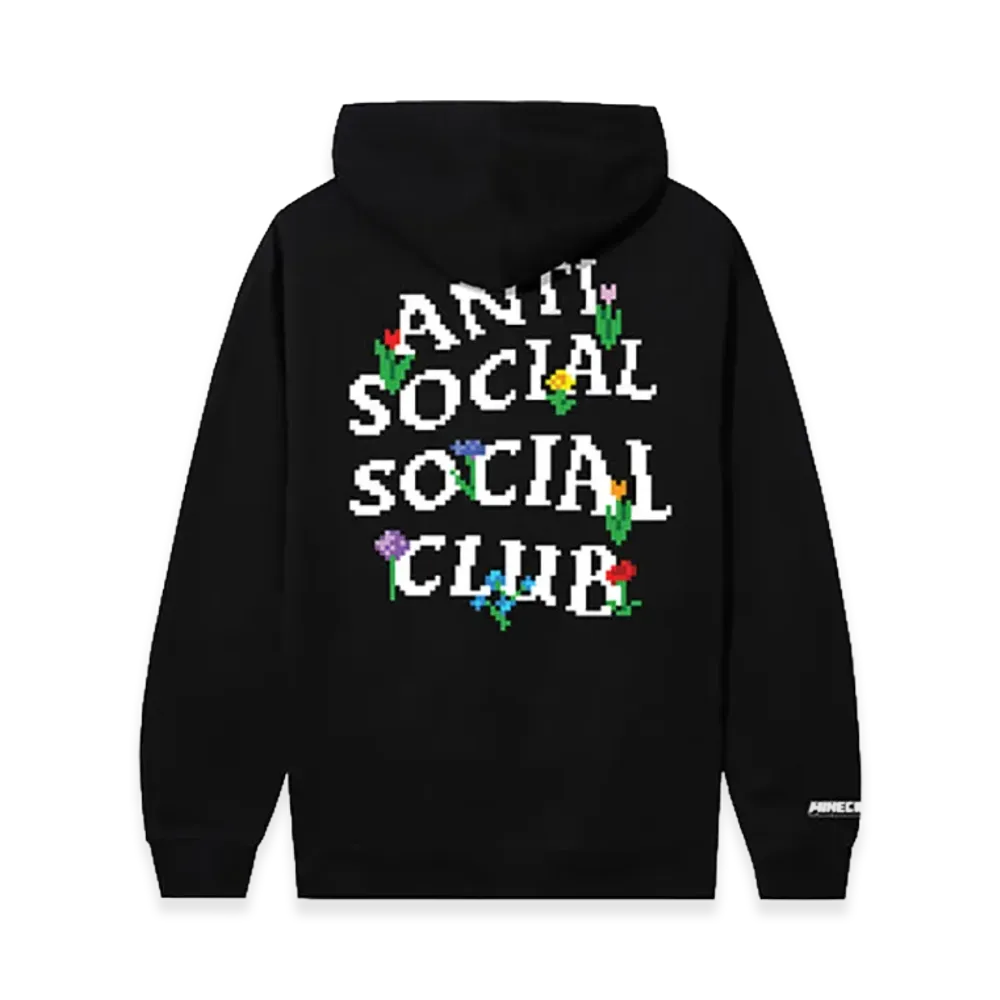 ANTI SOCIAL SOCIAL CLUB x Minecraft Bouquet Hoodie "Black"