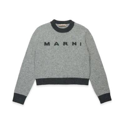 MARNI Kids Sweaters "Gray"