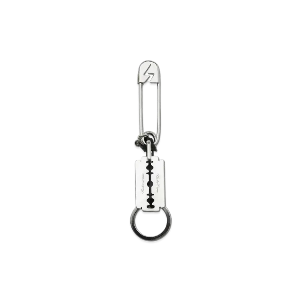 UNDERCOVER Brass Safety Pinky Ring "Black/Silver"