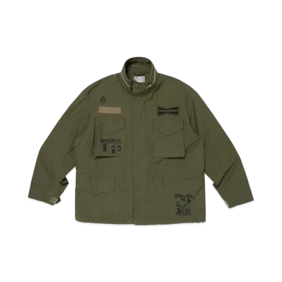 OTSUMO PLAZA x Wasted Youth Exclusive Military Jacket "Khaki"