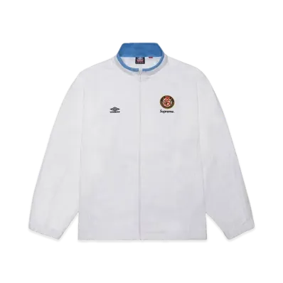 Supreme x Umbro Cotton Ripstop Track Jacket "White"