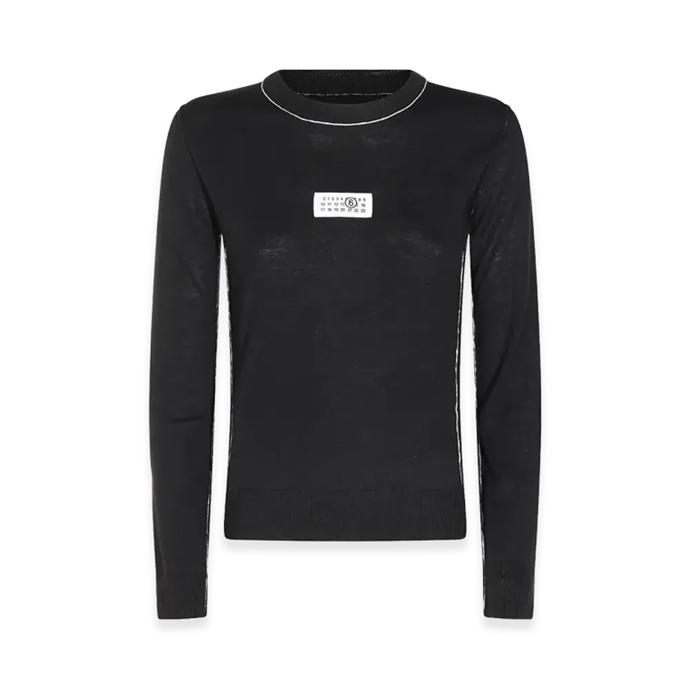 MM6 Maison Margiela Women's Sweaters "Black"
