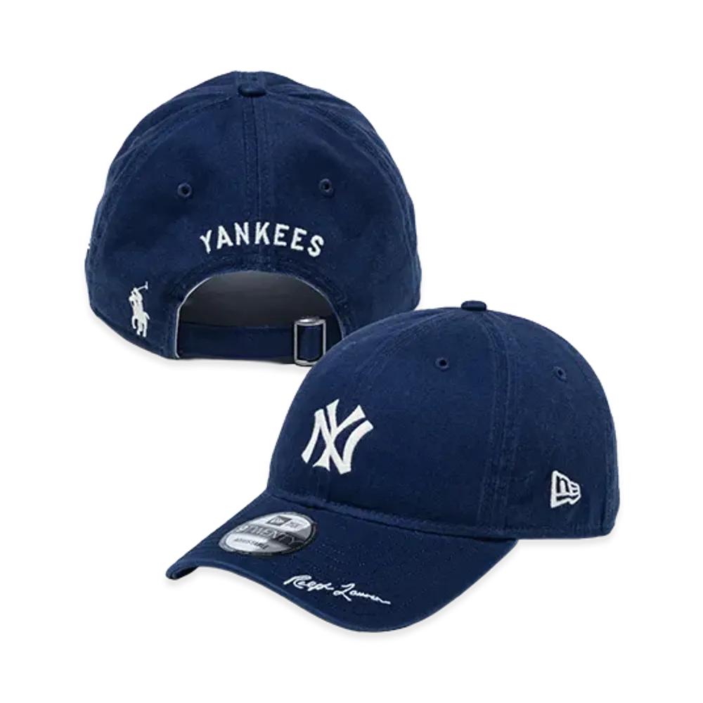 NEW ERA x Polo Ralph Lauren x MLB 9Twenty Cooperstown New York Yankees "Navy"