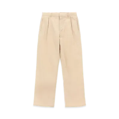 Burberry Kids Logo Embroidery Pants "Beige"
