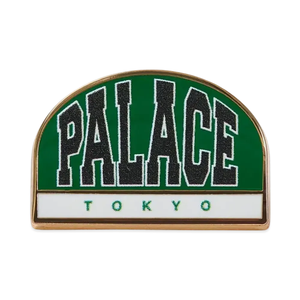 PALACE Breakout Pin Badge "Green White"