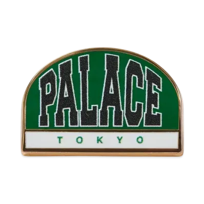 PALACE Breakout Pin Badge "Green White"