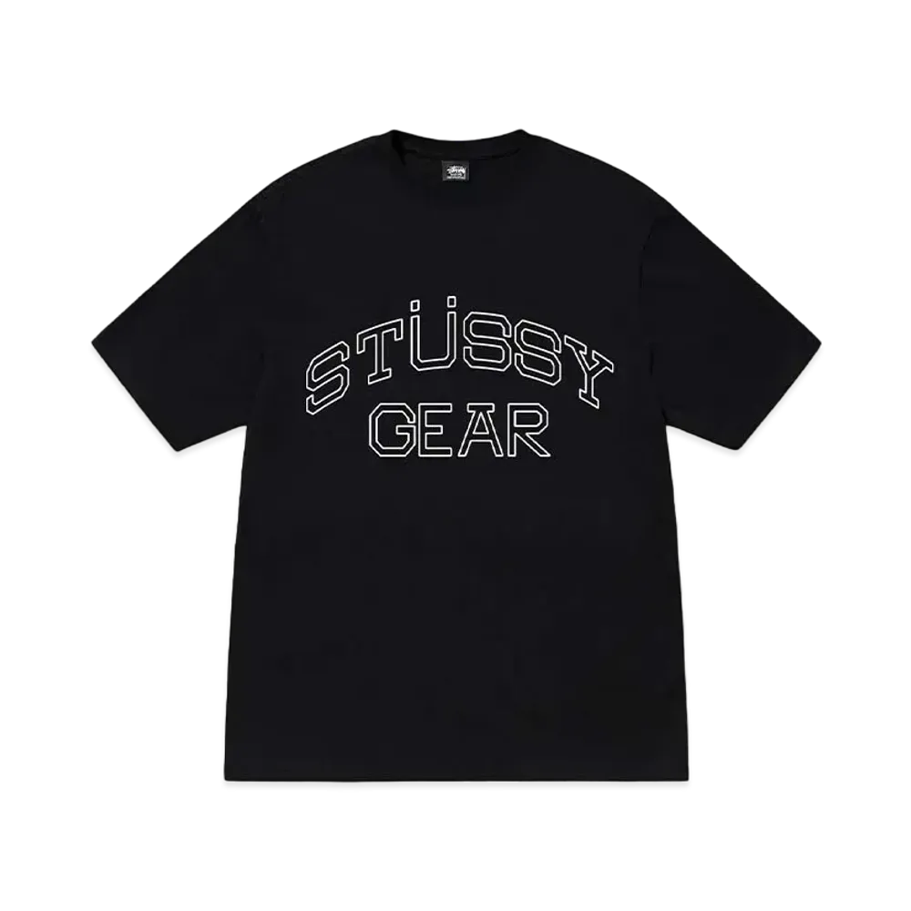 Stussy Gear Tee "Black" (FA24)