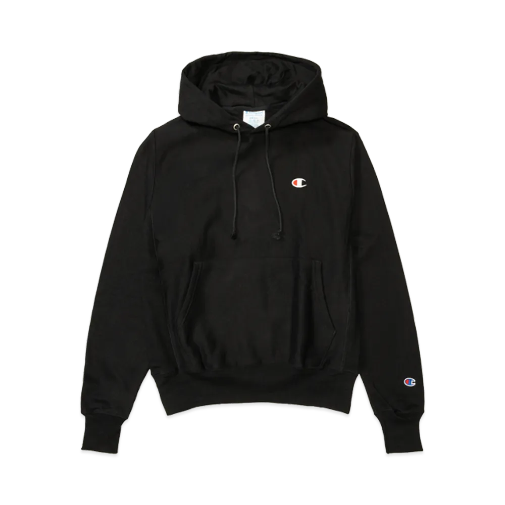 Champion Reverse Weave Heavyweight 12Oz Pullover Hoodie "Black"