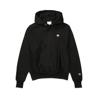 Champion Reverse Weave Heavyweight 12Oz Pullover Hoodie "Black"