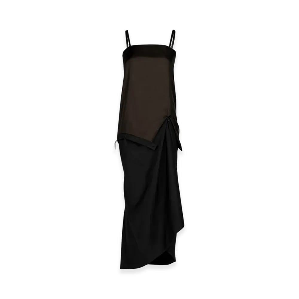 Maison Margiela Women's Reworked Wool Dress "Black"