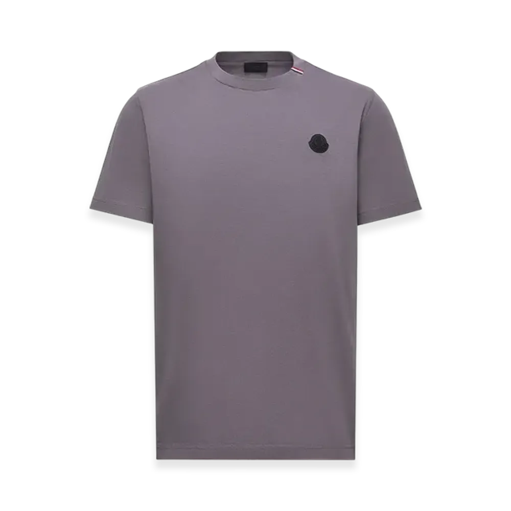 MONCLER Cotton T-Shirt "Dark Grey"