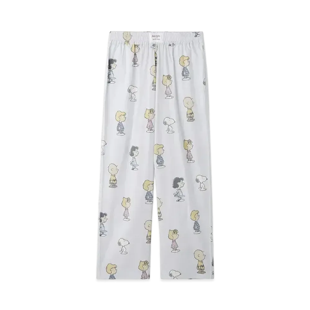 GELATO PIQUE x PEANUTS Homme All-Over Print Long Pants "Blue"