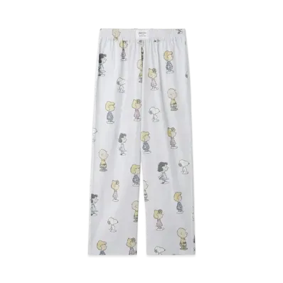 GELATO PIQUE x PEANUTS Homme All-Over Print Long Pants "Blue"