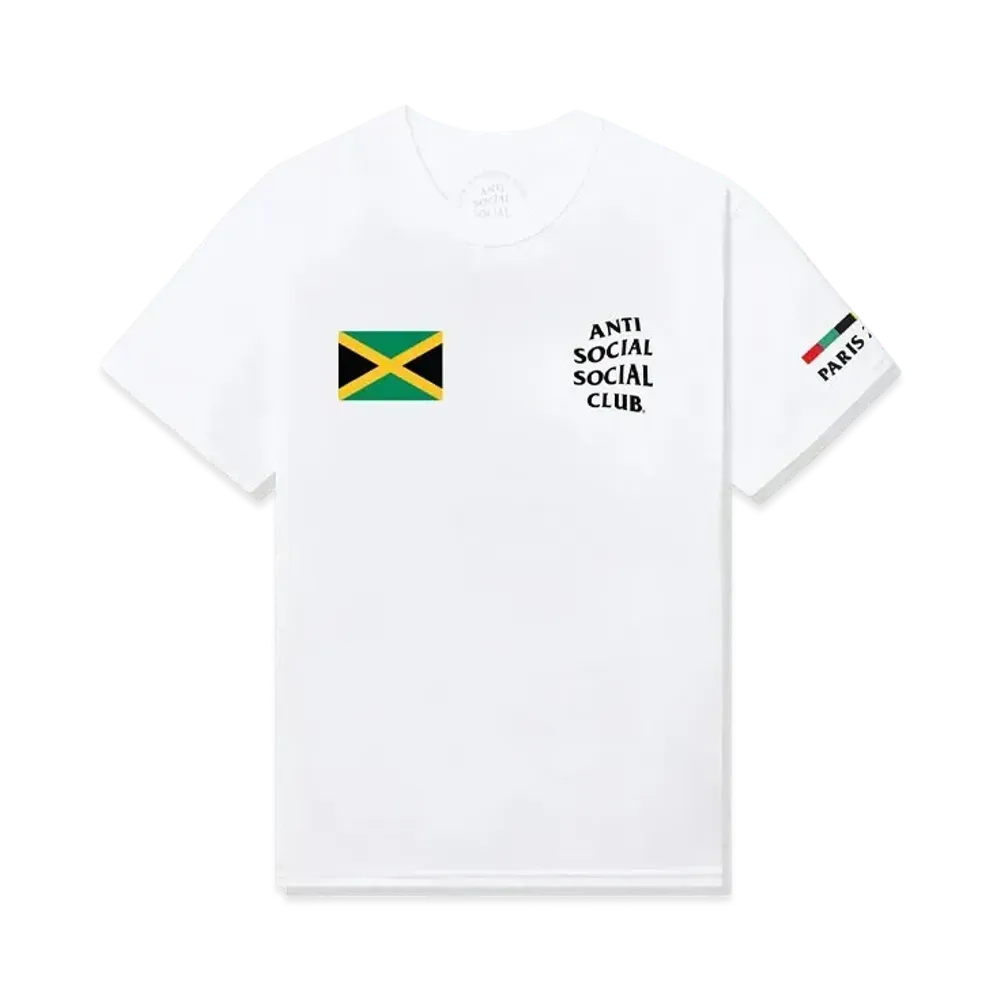ANTI SOCIAL SOCIAL CLUB PARIS 2024 CAPSULE Jamaica Tee "White"